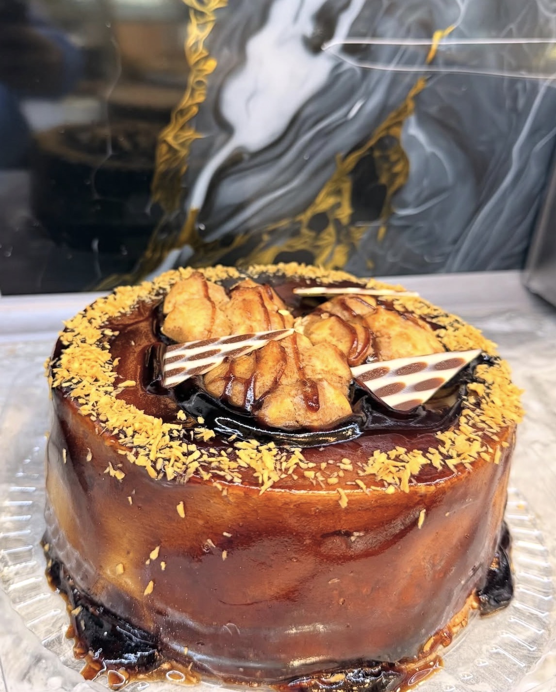 Karamell-Windbeutel-Torte von Balkery Gaarden